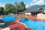 Camping Les Fontaines in Annecy Lathuile, Alps South East France