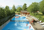 Camping Les Fontaines in Annecy Lathuile, Alps Camping Les Fontaines in Annecy Lathuile, Alps
