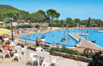 Camping Castell Montgri in Estartit, Costa Brava 