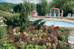 La Pergola in Lac de Chalain, Jura La Pergola in Lac de Chalain, Jura