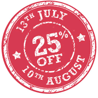 25% Off Holidays in France