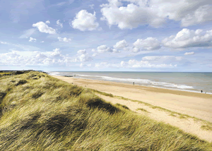 Anchor Park in Eccles on Sea, Norfolk, East England