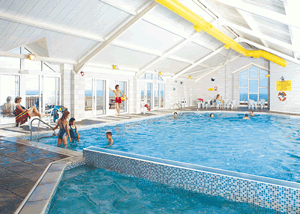 Sandymouth Holiday Park in Bude, Cornwall, South West England