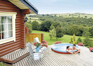 Faweather Grange Lodges in Ilkley Moor, West Yorkshire, North West England