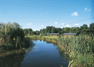 Ford Farm Lodges in Newent, Gloucestershire, South West England