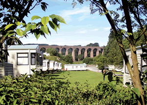 Lime Tree Park in Buxton, Derbyshire, Central England