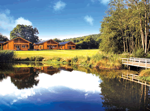 Woodside Lodges in Ledbury, Herefordshire, West England