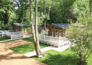 Merley Woodland Lodges in Wimborne, Dorset, South West England Merley Woodland Lodges in Wimborne, Dorset, South West England