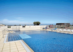 Newperran Holiday Park in Newquay, Cornwall, South West England Newperran Holiday Park in Newquay, Cornwall, South West England