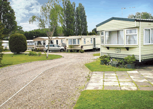 Norfolk Broads Caravan Park in Potter Heigham, Norfolk, East England