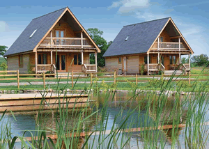 Oasis Lodges in Ledbury, Herefordshire, West England