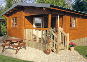 Oat Hill Farm Lodges in Crewkerne, Somerset, South West England