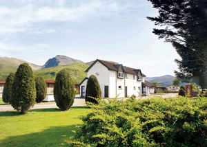 Lochy Park in Camaghael Fort William, Inverness-shire, Highlands Scotland