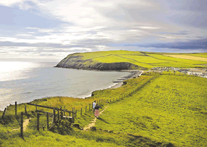 Seacote Park in St Bees, Cumbria, North West England