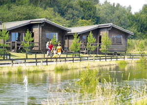 Sherwood Castle Holiday Forest in Rufford, Nottinghamshire, Central England