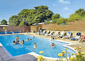 Meadow Lakes Holiday Park in St Austell, Cornwall, South West England