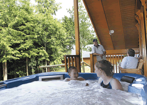 Bulworthy Forest Lodges in Barnstaple, Devon, South West England