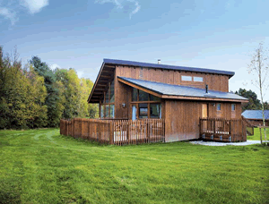 Cropton Lodges in Pickering, North Yorkshire, North West England