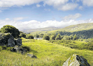 Glen Dochart in Luib Crianlarich, Perthshire, Central Scotland