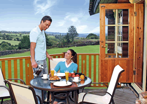 Faweather Grange Lodges in Ilkley Moor, West Yorkshire, North West England