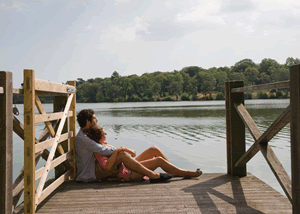 Fritton Lake Lodges in Fritton, Norfolk, East England