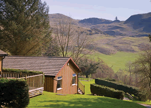 Lagnakeil Highland Lodges in Glen Oban, Argyll, West Scotland