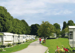 Lime Tree Park in Buxton, Derbyshire, Central England