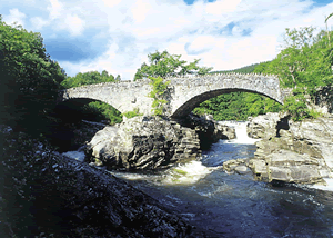 Invermoriston in Invermoriston, Inverness-shire, Highlands Scotland Invermoriston in Invermoriston, Inverness-shire, Highlands Scotland