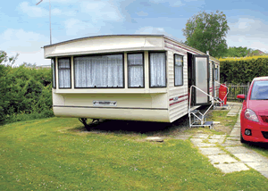 Norfolk Broads Caravan Park in Potter Heigham, Norfolk, East England