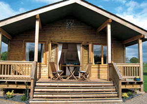 Oasis Lodges in Ledbury, Herefordshire, West England