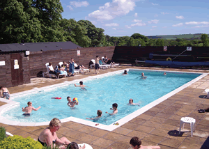 Meadow Lakes Holiday Park in St Austell, Cornwall, South West England